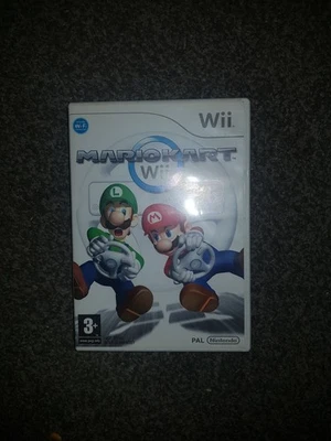Mario Kart with Wii Wheel (Nintendo Wii, 2008) - Image 1 of 2