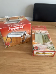 Imperia Tipo Lusso Nudelmaschine M Made In Italy S/S Incs Stendipasta - Bild 1 von 3