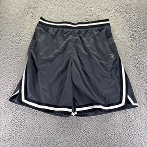 Pantaloncini basket vintage And1 uomo XL grigio poliestere elasticizzato 10 pollici cuciture interne Y2K - Foto 1 di 10