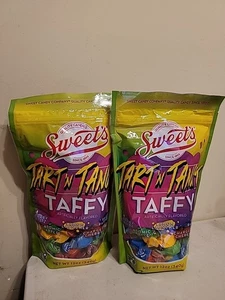 2-12 Oz Sweet's Salt Water Tart & Tangy Taffy Candy - Picture 1 of 3