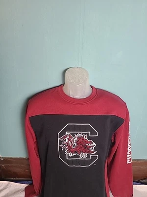 Champion South Carolina Gamecocks Sweatshirt Men's Medium M Black Crewneck NCAA - Image 1 of 4