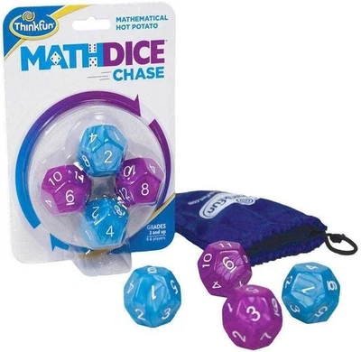 ThinkFun Math Dice Chase - The Fun Game of Mathematical Hot Potato - Image 1 of 2