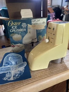 Vintage Oster Ice Crusher Zubehör mit Box - Bild 1 von 10