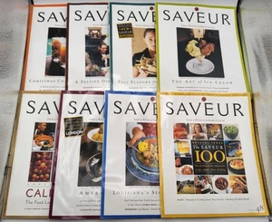 Complete Year 2001 Saveur Authentic Cuisine Magazines - Numbers 48 through 55 - Picture 1 of 6