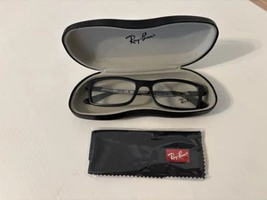 Ray Ban RB7017 5197 Brille 54/17 145 Matt Schwarz Grün Grau Brille Brillengestell - Bild 1 von 20