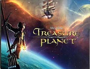 Disney Matte 14x11 Lithographs x4 "TREASURE PLANET", VG - Picture 1 of 5