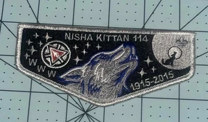 NISHA KITTAN 114 2015 LODGE FLAP BOY SCOUT ORDER OF THE ARROW (TENN25) - Bild 1 von 1