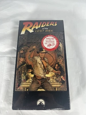 Raiders of the Lost Ark 1981 (VHS, 1989 Release) NEW SEALED WATERMARKS! - Image 1 of 4