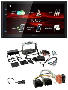JVC USB Bluetooth MP3 DAB 2DIN Autoradio für Chevrolet Camaro 2010-2015 silber - Bild 1 von 9