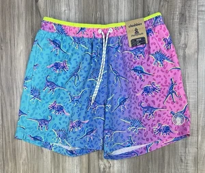 Chubbies The Dino Delights Badehose, Herren Größe M, Brandneu - Bild 1 von 8