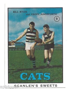 1968 B Scanlens ## 9 Bill RYAN & Geoff AINSWORTH Geelong Mint - Picture 1 of 1