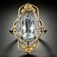 Two Tone 925 Silver Wedding Rings Elegant Cubic Zirconia Women Jewelry Sz 6-10