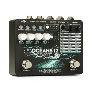 Electro-Harmonix Oceans 12 Dual Stereo Hall Effekpedal für Gitarre - Bild 1 von 1