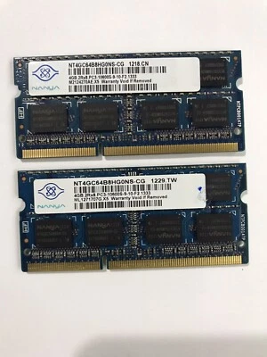 8gb (2x4gb) DDR3  - Image 1 of 2