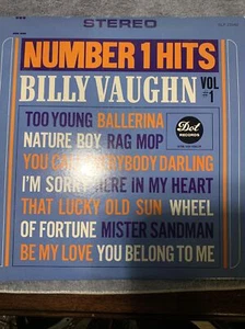 NUMBER 1 HITS--BILLY VAUGHN VOL 1--vinyl record - Picture 1 of 2