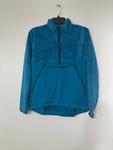 Adidas Damen Langarmshirt Team Issue 1/2 Zip (blau, S) - Bild 1 von 2