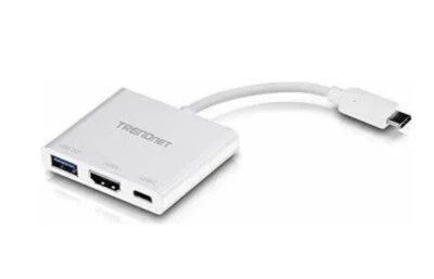 TRENDnet USB-C to HDMI with Power Delivery and USB 3.0 Port 4K UHD Resolution - Image 1 of 4