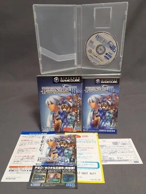 NINTENDO GAMECUBE PHANTASY STAR ONLINE Episode III 3 C.A.R.D. Revolution - Image 1 of 3