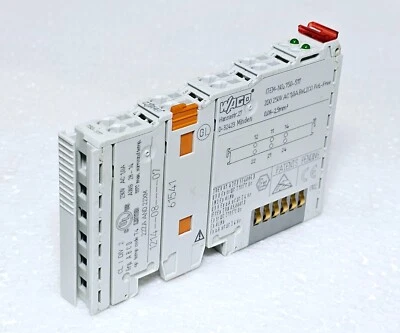 WAGO 750-517 2DO 250V AC 1A 2-CHANNEL DIGITAL RELAY OUTPUT MODULE - Image 1 of 4