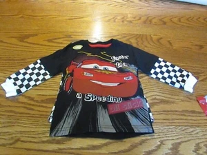 Disney Cars T-Shirt With Cape McQueen Baby Boy Size 12M NWT - Picture 1 of 9