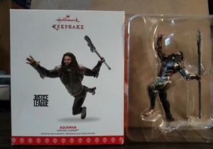 ~ AQUAMAN ~ JUSTICE LEAGUE HALLMARK KEEPSAKE CHRISTMAS ORNAMENT ~ 2017~ NIB ~ - Picture 1 of 11