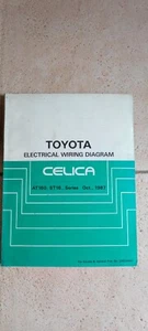 Toyota Celica Electrical wiring diagram AT180 ST16.. Series, Oct 1987 - Foto 1 di 1