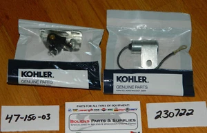 Cub Cadet Kohler Points & Condenser fits cub cadet 108 109 128 129 149 169 OEM! - Picture 1 of 1