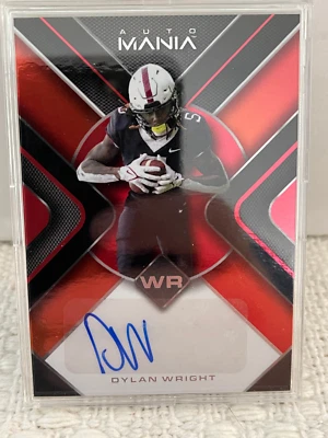 Dylan Wright Minnesota Golden Gophers 2022 Wild Card Auto Mania Rookie RC Auto - Image 1 of 2