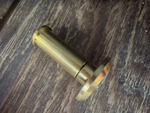 180 Degree Peephole Door Viewer Security Peep Hole Hardware, Polished Brass - Picture 1 of 4