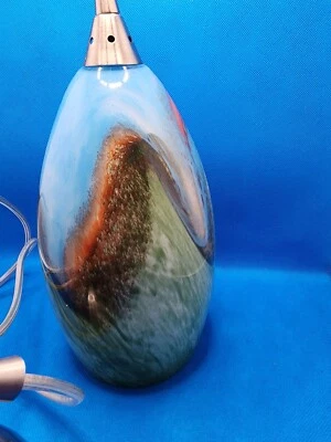 ELK LIGHTING 10077/1 Mini Colgante Geológico 1 Luz en Níquel Satinado Foto 1 de 4