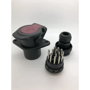 Erich Jäeger AK65403 - ADR 15 PIN 15P/24V ADR / GGVS Socket Screw Terminals For - Picture 1 of 6