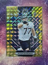 PETER SKORONSKI Rookie Card • #355 Yellow Reactive • 2023 Panini Mosaic