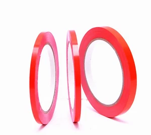 AVO Zierlinienband Fineline Tape Linierband Konturenband rot 6mm x 66 meter F246 - Bild 1 von 1