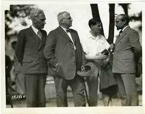 "Emil LENGYEL, Arthur HOLLITSCHER, Marcel PAGNOL, Charles VIDRAC" Photo 1931 - Imagen 1 de 1