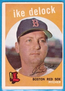 1959 Topps - Ike Delock #437 - Medias Rojas de Boston - Imagen 1 de 2