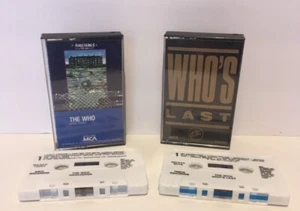 The Who Lot Of 2 Cassette Tapes Hooligans Who’s Last - Picture 1 of 6