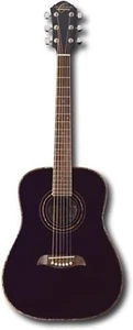 OGHSB-A-U 1/2 Size Dreadnought Acoustic Guitar (High Gloss Black) - Picture 1 of 1