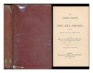 WOOD, JOHN GEORGE (1827-1889) The common objects of the sea shore: including hi