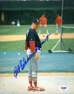 Red Schoendienst Psa Dna Coa Autograph 8x10 Original Photo Hand Signed Authentic - Picture 1 of 2