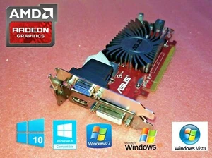 HP EliteDesk 705 800 (G1, G2, G3) SFF ASUS 1GB HDMI Video Graphics Card - Bild 1 von 1
