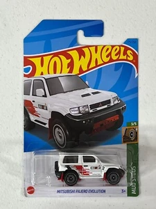 Hot Wheels Car Mistubishi Pajero Evolution HW Mud Studs Toy Race Cars Truck Kids - Picture 1 of 9