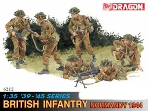 DRAGON 1/35 British Infantry Normandy 1944 6fg DML6212 - Picture 1 of 1