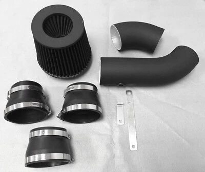 Черный воздухозаборник с покрытием 2 шт для 1996-1999 Chevy K2500 Suburban 5,0 л 5,7 л V8 комплект - Изображение 1 из 2