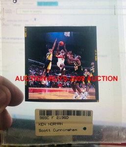 Ken Norman Hawks - Scott Cunningham Photography Negative for Trading Cards