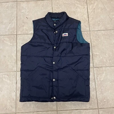 Penfield Vest Puffer Mens Sz Medium Outdoor Winter Navy Blue Polyester - Image 1 of 4