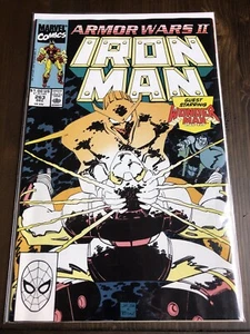 Iron Man #263 “Armor Wars II” Feat. Wonder Man Marvel Comics Dec 1990 VF/NM - Picture 1 of 5