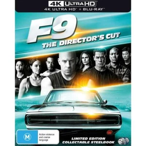 FAST & FURIOUS 9 4K ULTRA HD & BLU-RAY STEELBOOK, BRAND NEW , FREE POST, - Picture 1 of 2