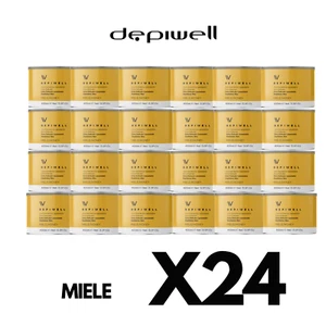 X24 DEPIWELL CERA DEPILATORIA DELICATA LIPOSOLUBILE BARATTOLO MIELE 24PZ - Bild 1 von 1