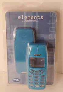 Original Vintage Nokia Case 3320 3360 Handyhülle Cover Kristallblau - Neu aus altem Lagerbestand - Bild 1 von 4