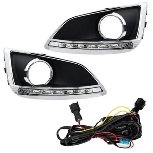 2x Auto LED Tagfahrlicht DRL Lampen Leuchten Weiß Für Hyundai IX35 2010-2013 - Bild 1 von 14